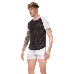 Barcode Berlin T-shirt Micah Noir-Blanc